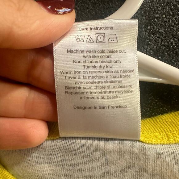 Tea Collection Paper Airplane PJs, GUC (Fading), Sz 3 (3A) - Picture 7 of 7